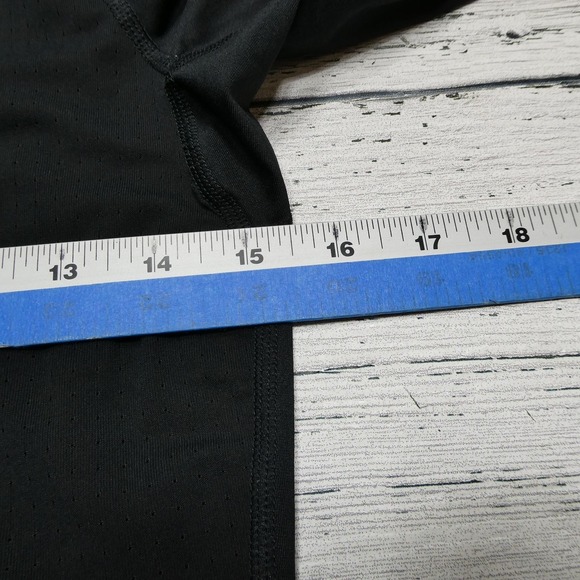 Nike Pro‎ Hypercool Shirt Womens Medium Black Athletic Training Top 832054-010 - Picture 5 of 9